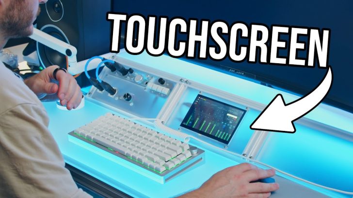 Boost Productivity with Smart Desk Touch Screen Technology